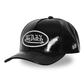 Casquette Vondutch Noire Baseball Strapback / Boucle effet Brillant SHINY | VonDutch | Von Dutch