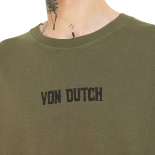 Tee Shirt Kaki coupe Relaxed fit Col rond PABLO | Homme - Vondutch | Von Dutch