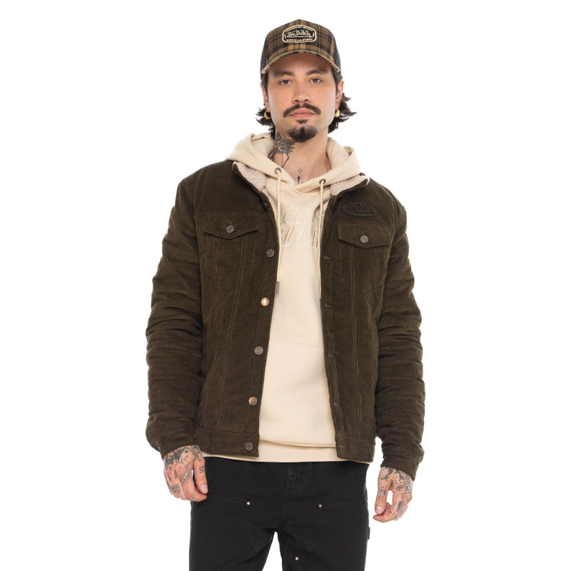 Blouson Sherpa Hiver Kaki JAMS | Homme - Vondutch | Von Dutch