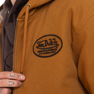 Blouson Hiver Marron LEVY | Homme - Vondutch | Von Dutch