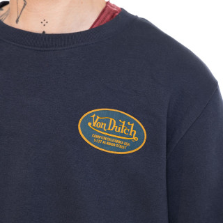 Sweat à capuche Bleu Molletoné LEWIS | Homme - Vondutch | Von Dutch