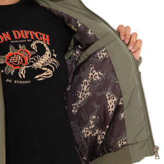 Bombers Mi saison Kaki PIMP | Femme - Vondutch | Von Dutch
