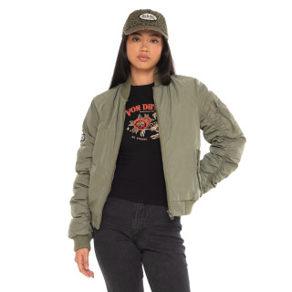 Bombers Mi saison Kaki PIMP | Femme - Vondutch | Von Dutch