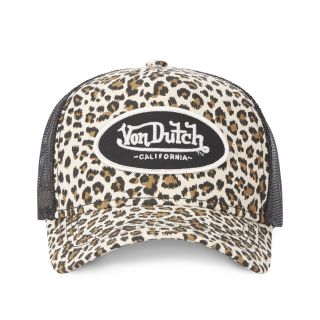 Casquette trucker Léopard