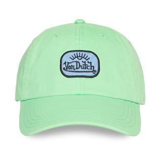 Casquette Vondutch Verte Dad cap Strapback / Boucle LOG