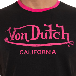 Tee Shirt Noir coupe Régular Col rond BLAST | Homme - Vondutch | Von Dutch