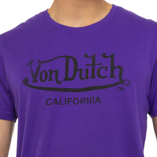 Tee Shirt Violet coupe Régular Col rond FIRST | Homme - Vondutch | Von Dutch