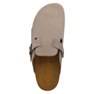 Mules homme dessus cuir avec patchs Vabex | Vondutch | Von Dutch