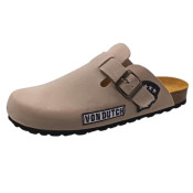 Mules homme dessus cuir avec patchs Vabex | Vondutch | Von Dutch