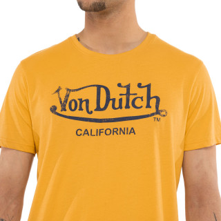 Tee Shirt Jaune coupe Régular Col rond FIRST | Homme - Vondutch | Von Dutch