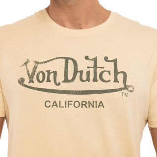 Tee Shirt Blanc coupe Régular Col rond FIRST | Homme - Vondutch | Von Dutch