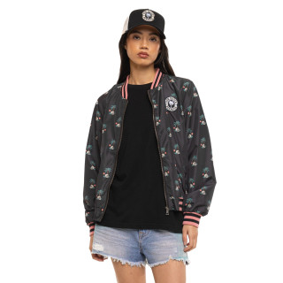 Blouson Mi saison Noire SKULL | Femme - Vondutch | Von Dutch