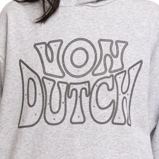 Sweat à capuche coupe Oversize Gris CHAIN | Femme - Vondutch | Von Dutch