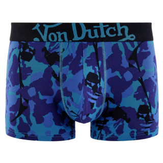 Lot de 4 Boxers homme Coton Bleu | Vondutch