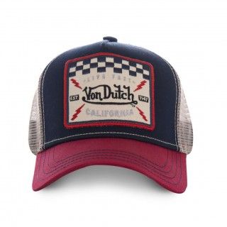 Casquette Vondutch Bleue Trucker Scratch SQUARE Vondutch - 2