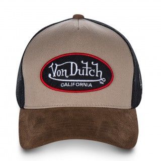 Casquette baseball filet Von Dutch Suede Beige Vondutch - 2