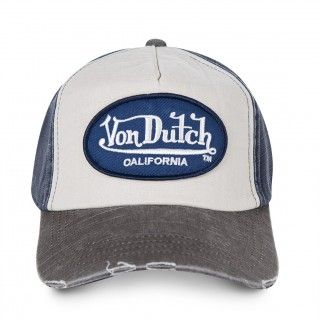 Casquette Vondutch Bleue Baseball Scratch effet Usé JACK Vondutch - 2