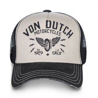 Casquette Baseball Homme Von Dutch Crew Ecru Vondutch - 2
