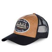 Casquette Vondutch Marron Trucker Strapback / Boucle en Simili GRL Vondutch - 1