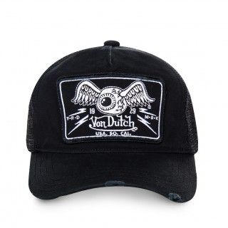 Casquette Vondutch Noire Trucker Snapback FLYING EYE Vondutch - 2