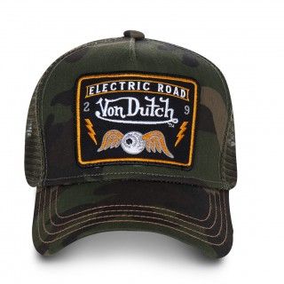 Casquette Vondutch Verte Trucker Snapback SQUARE Vondutch - 2