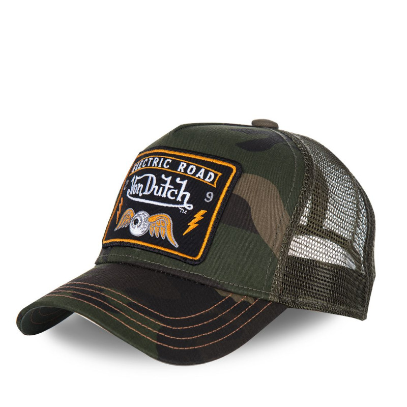 Casquette Vondutch Verte Trucker Snapback SQUARE Vondutch - 1