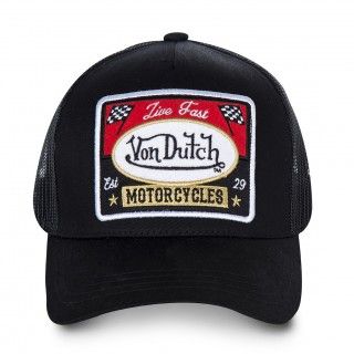 Casquette Vondutch Noire Trucker Snapback BLACKY Vondutch - 2