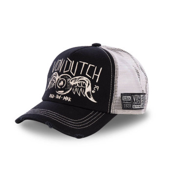 Black Von Dutch mesh Trucker cap