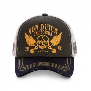 Men's blue Von Dutch mesh Trucker hat Vondutch - 2