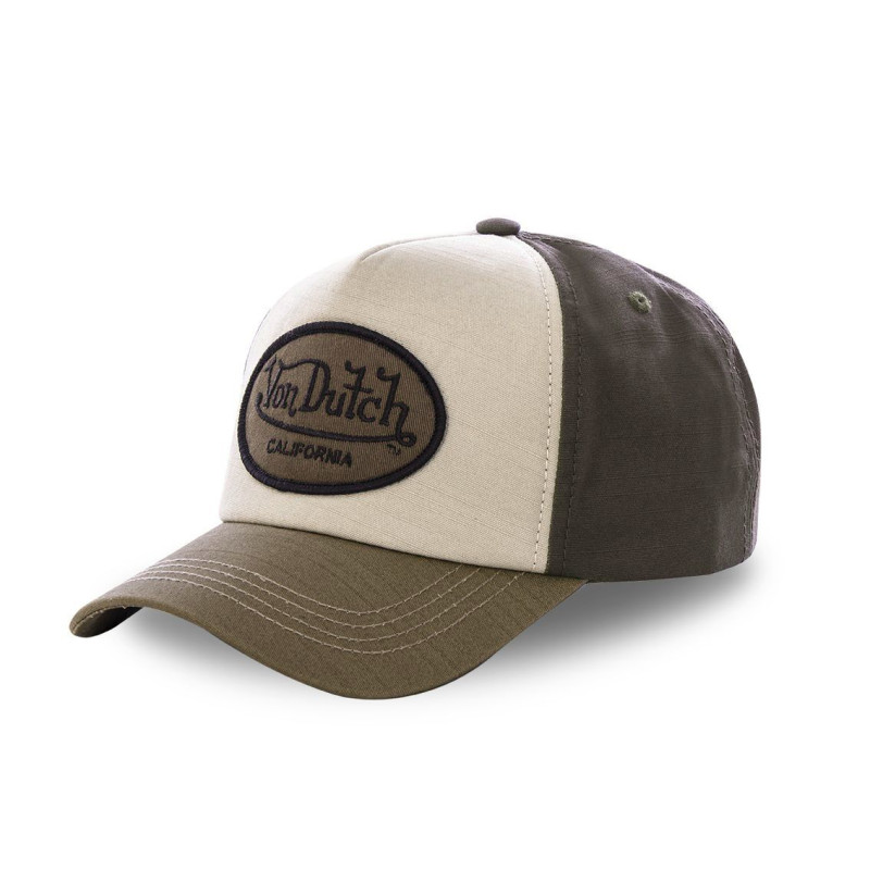 Casquette baseball Von Dutch Jacks Marron Ecusson Marron Vondutch - 1