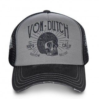 Grey and black Von Dutch Colors baseball cap Vondutch - 2
