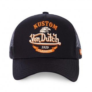 Casquette Vondutch Noire Trucker Snapback EAGLE Vondutch - 2