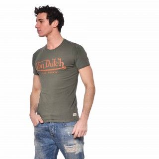Tee Shirt Vert coupe Slim Col rond LIFE | Homme - Vondutch Vondutch - 2