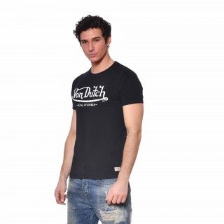 Men's Von Dutch Life black slim fit T-shirt Vondutch - 2