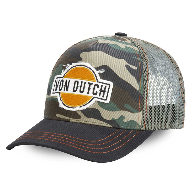 Casquette Vondutch Verte Trucker Snapback CAMO Vondutch - 1