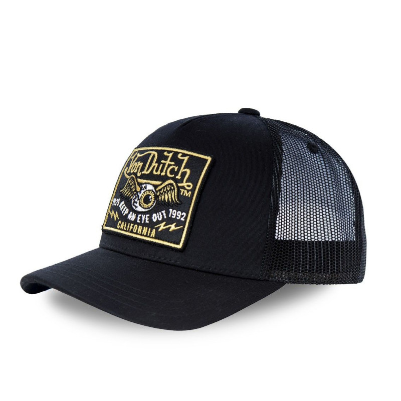 Casquette Vondutch Noire Trucker Snapback BLACKY Vondutch - 1