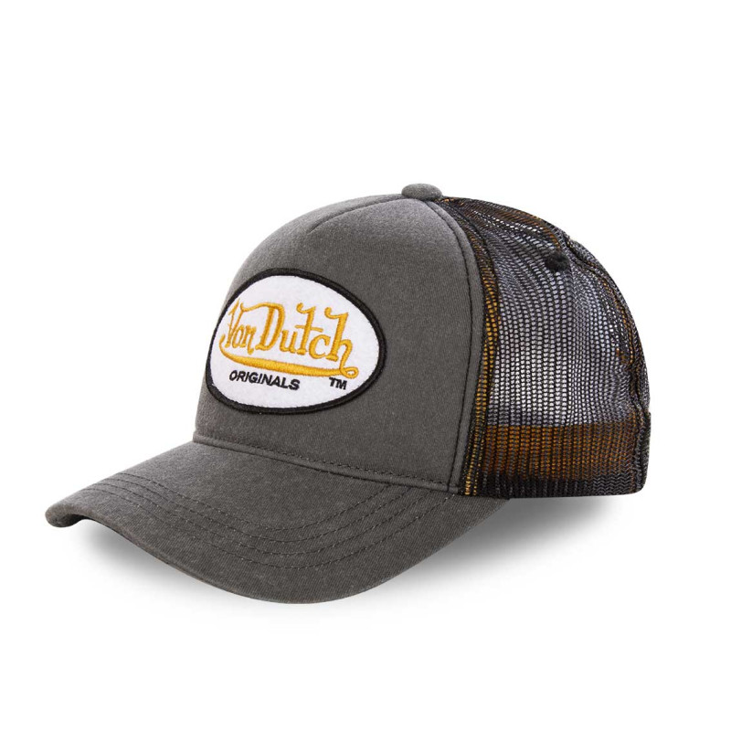 Casquette Vondutch Grise Trucker Snapback ORIGIN Vondutch - 1