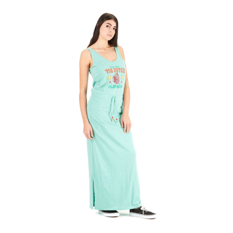 Robe longue pailletée manches débardeur Coast Vondutch - 1