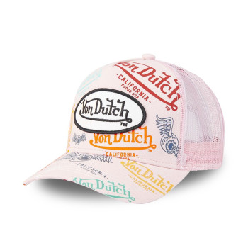 Casquette Vondutch Rose Trucker Snapback BRAND
