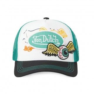 Casquette Vondutch Verte Trucker Snapback FLYING EYE Vondutch - 2