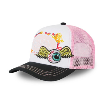 Casquette Vondutch Rose Trucker Snapback FLYING EYE