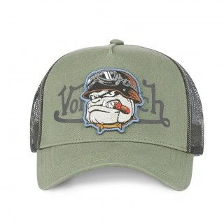 Casquette Vondutch Verte Trucker Snapback BULL Vondutch - 2