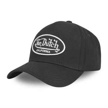 Casquette Vondutch Noire Baseball Strapback / Boucle LOFB